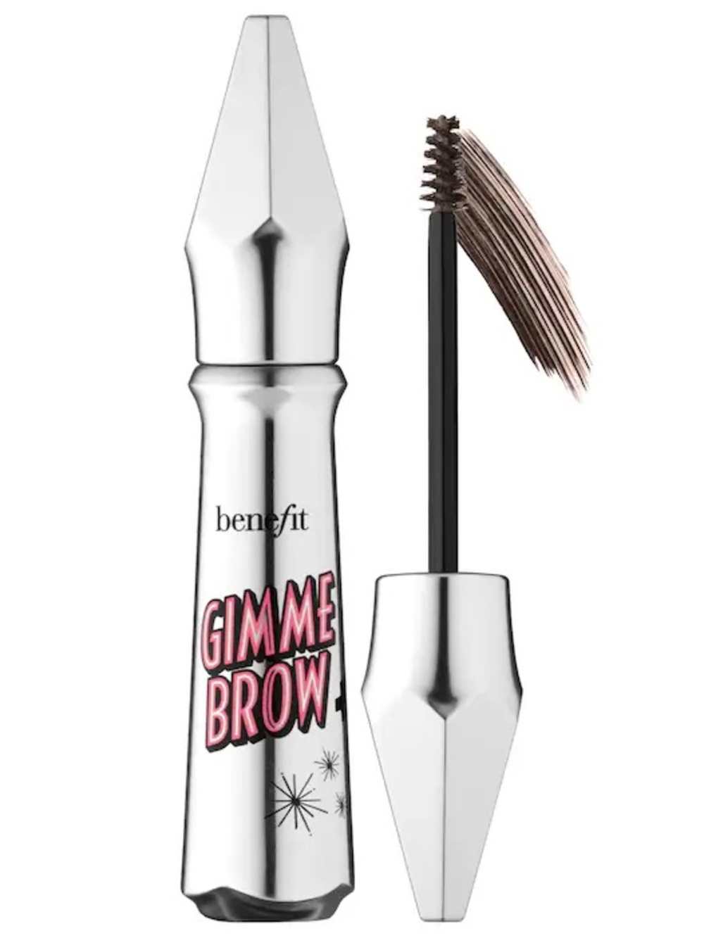 Benefit Gimme Brow+ Brow Volumizing Fiber Gel 6 warm black-brown